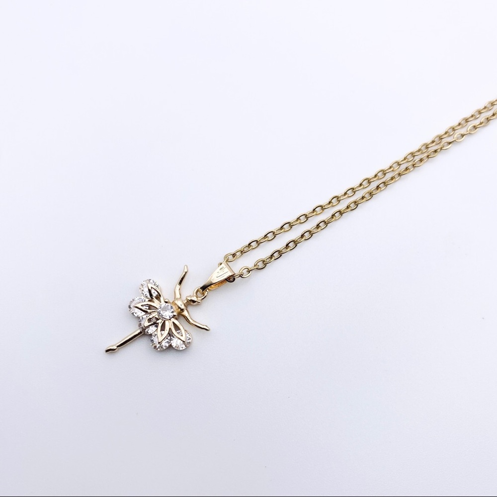 Kim Ballet Dancer Necklace